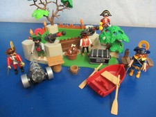 Piraten Festung 3 Kanonen  5 Figuren 5135 6678 4290 Piratenschiff Playmobil 7248
