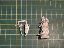 Warhammer Dark Elves Dunkelelfen Dread Lord Hochgeborener Metal Rare Used