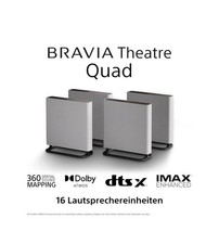 Sony Bravia Theatre Quad Surround Soundsystem 