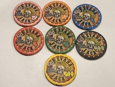 Casino  Chips - NEVADA JACK
