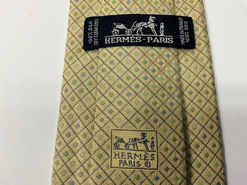 Hermes krawatte orig 100 - hermes, 100%