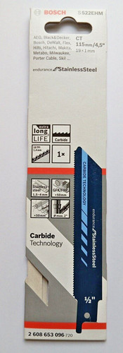 Bosch säbelsägeblatt 522 - bosch,