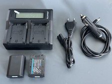 Blumax Ladegerät mit 2 NP FZ 100 Akkus