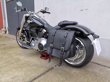 Reisekoffer THE BIG Gepäcktasche Seitentasche passend für Harley Davidson Fatboy