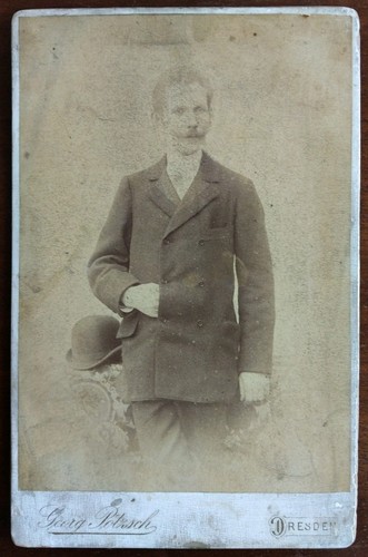 Cdv foto 1900 - foto, um