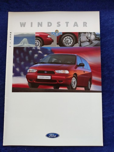 Ford windstar prospekt 1998 - ford,