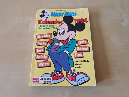 Micky maus kalender - kalender, 1994
