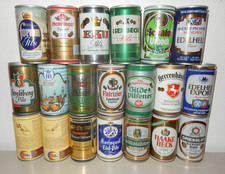 24 Schöne Stahl  Bierdosen