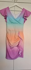 Süßes cocktailkleid bunt - cocktailkleid,,