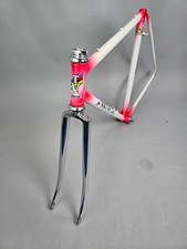 Rahmen Set Vetta Columbus Rotw Weiß Campagnolo Triomphe steel 52 cm frame retro