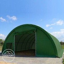 Rundbogenhalle Lagerzelt Leichtbauhalle Industriezelt ganzjährig 2300N PVC