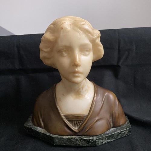 Büste junge frau jugendstil - büste,