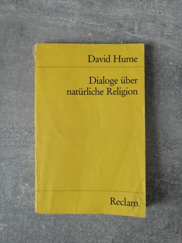 Reclam heft david hume - hume, –