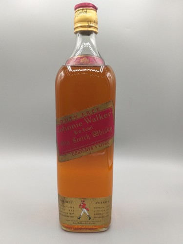 Johnnie walker red label old - johnnie,