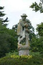 Foto 6x4 Statue in der Hecke