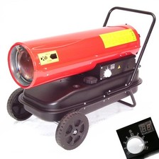 30kW Heizkanone Digital Bauheizer 55437 Diesel Heizung Ölheizgerät Bautrockner 