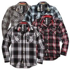 Surplus Lumberjack Shirt Holzfäller Herren Hemd WOOD CUTTER Freizeithemd