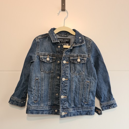 Kinder jeans jacke 110 - kinder,