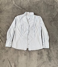 Hellblaue Bluse von ERFO mit