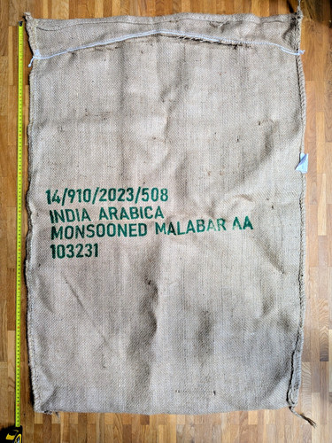 Kaffeesack aus indien - kaffeesack, für