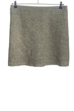 MARCO POLO Minirock Damen Rock Gr. DE 40 hellgrau Casual-Look