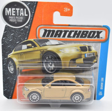 Matchbox Superfast Gold BMW 1M - MBX 12/2016 Short Card