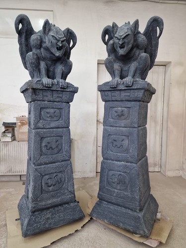 Säulen stück mit gargoyle - stück,