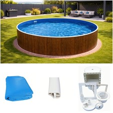 Stahlwandpool Pool Set