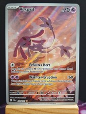 Pokemon Vesprit 204/191 Stürmische Funken Illustration Rare Deutsch NM