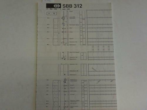 Bildfahrplan 312 vom - bildfahrplan,
