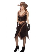 Saloonlady kostüm kleid - saloonlady,