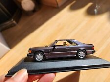 Mercedes C124; Coupé des W124; 1:43; 481 Bornite; Minichamps; Vitrinenmodell