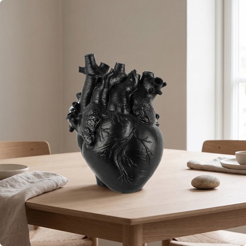 Herzvase anatomisch herz - herzvase,