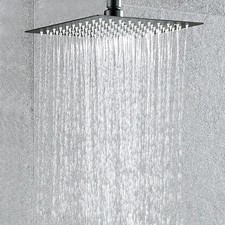 Duschkopf Edelstahl Kopfbrause Regendusche Regenbrause Brausekopf Duscharm V304+