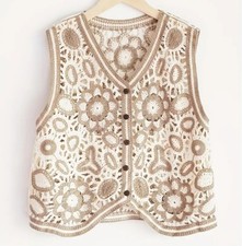 Stylische strickweste mit - stylische,
