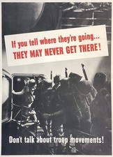 Original Vintage WWII Poster