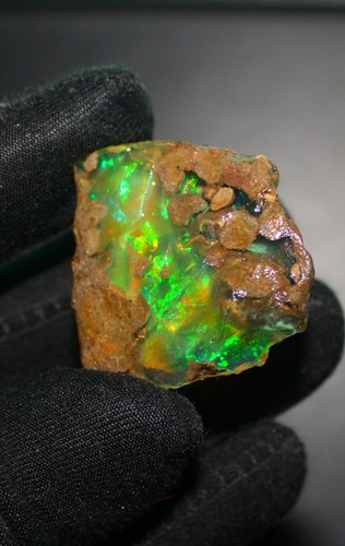 Opal grob feueropal welo - opal, feueropal,