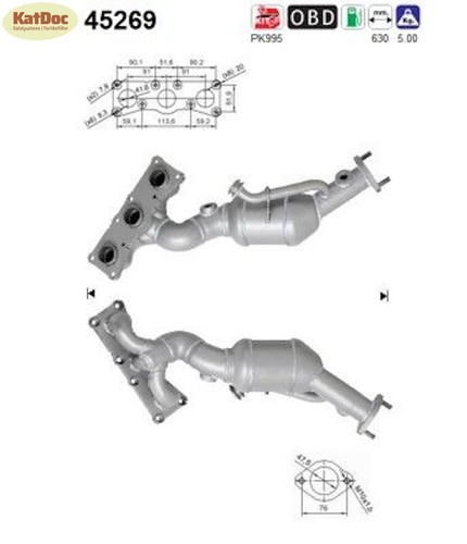 Katalysator bmw 5 - bmw, 5/6er