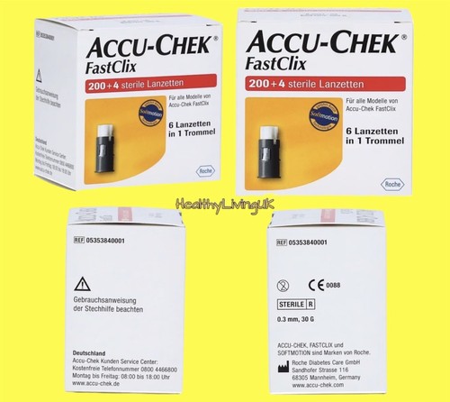 Fastclix accu chek lanzetten - accu,