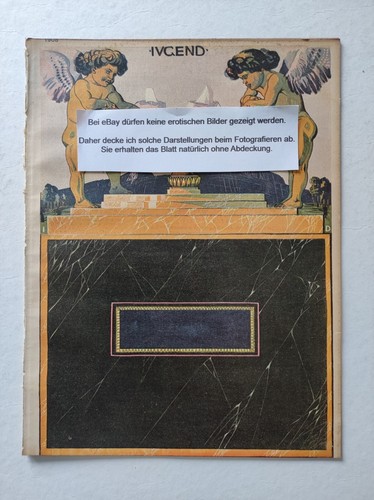 Original zeitschrift jugend - zeitschrift,