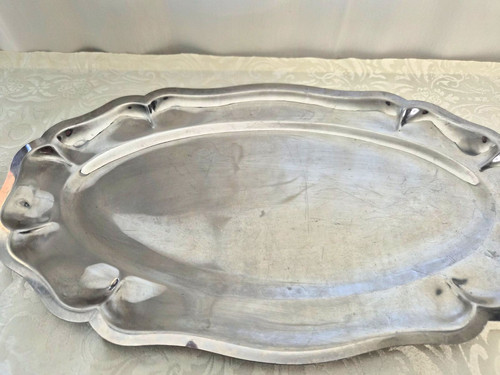 Ovale servierplatte aus - servierplatte,