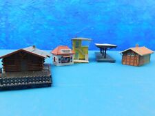 E12 Vollmer etc. N Gebäude Konvolut Stellwerk Bahnsteig Kiosk etc. fertig gebaut