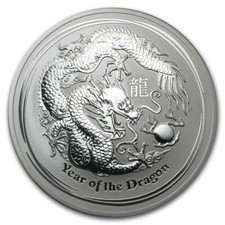 Lunar drache 2012 999 silber - 2012,