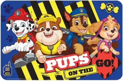 Paw patrol platzdeckchen - patrol,
