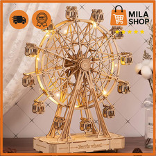 3D Holzpuzzle Spieluhr