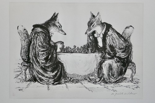 Paul weber original - a.,