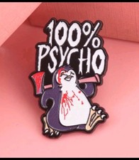 Pin - 100% Psycho Pinguin