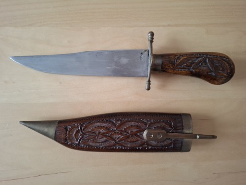 Messer dolch holzschnitzerei - messer,
