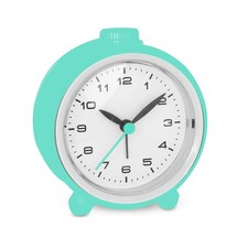 Analoger Wecker, türkis