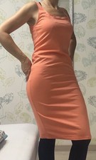 Damen Shirt Kleid Longshirt S 36 Neu